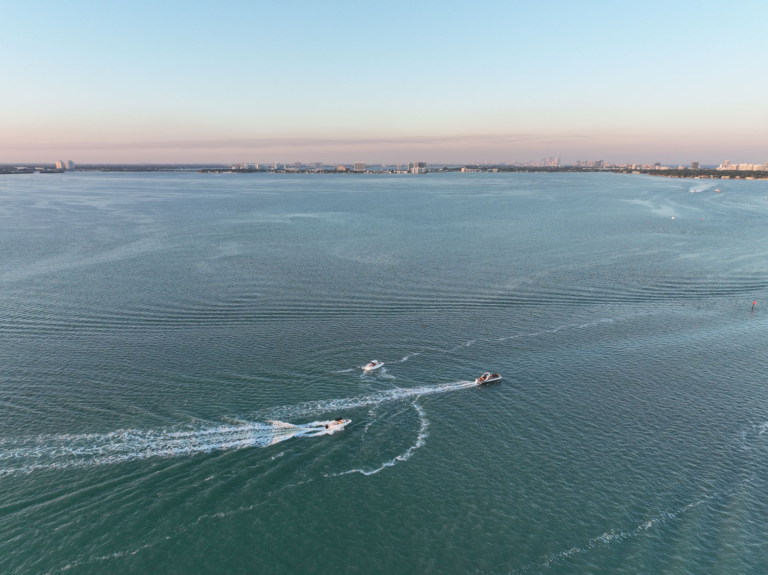 Biscayne_Bay-Sunset Over Miami Skyline and Biscayne Bay_2585810435 Biscayne Bay Sunset Over Miami Skyline And Biscayne Bay
