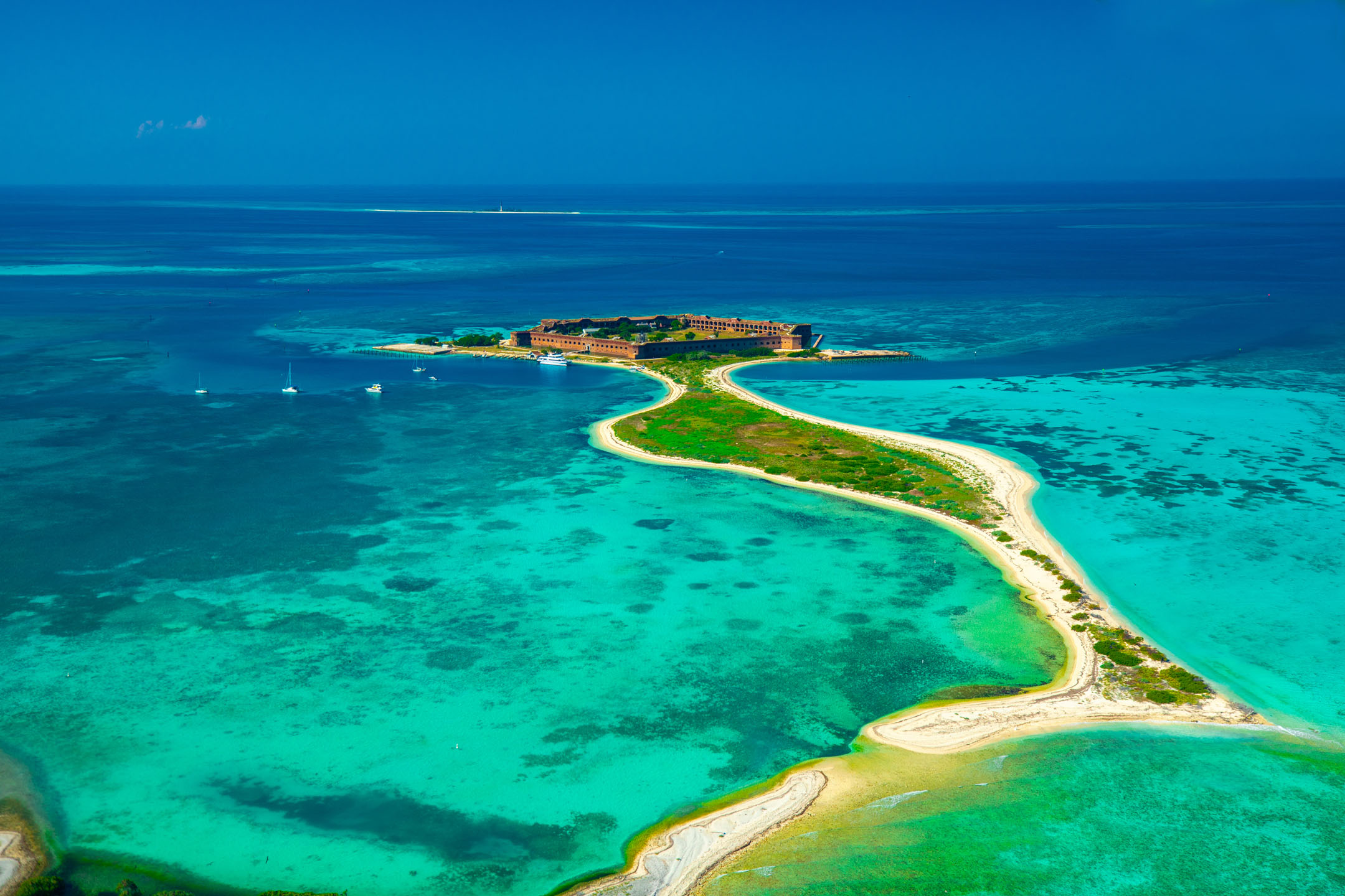 Dry_Tortugas-Aerial view of Dry Tortugas National Park Fort Jefferson_1307042140 Dry Tortugas Aerial View Of Dry Tortugas National Park Fort Jefferson