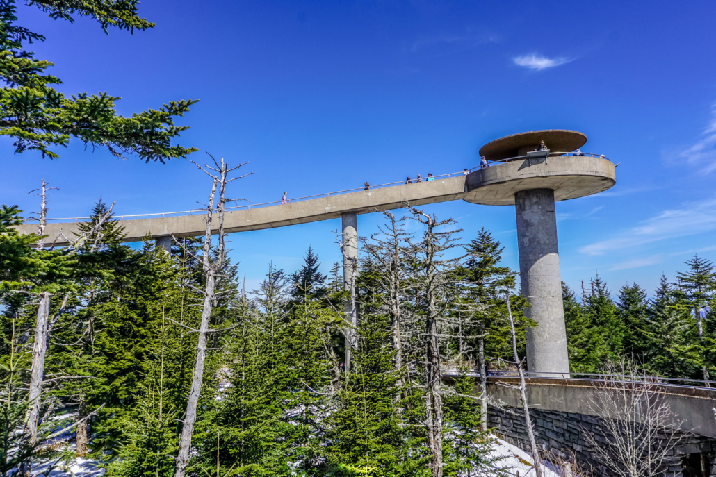 Great_Smoky_Mountains-Long Ramp At Clingmans Dome Observation Tower In Great Smoky Mountains National Park_686881243 Great Smoky Mountains Long Ramp At Clingmans Dome Observation Tower In Great Smoky Mountains National Park