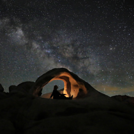 Joshua Tree Night Sky Milky Way Image From Joshua Tree California