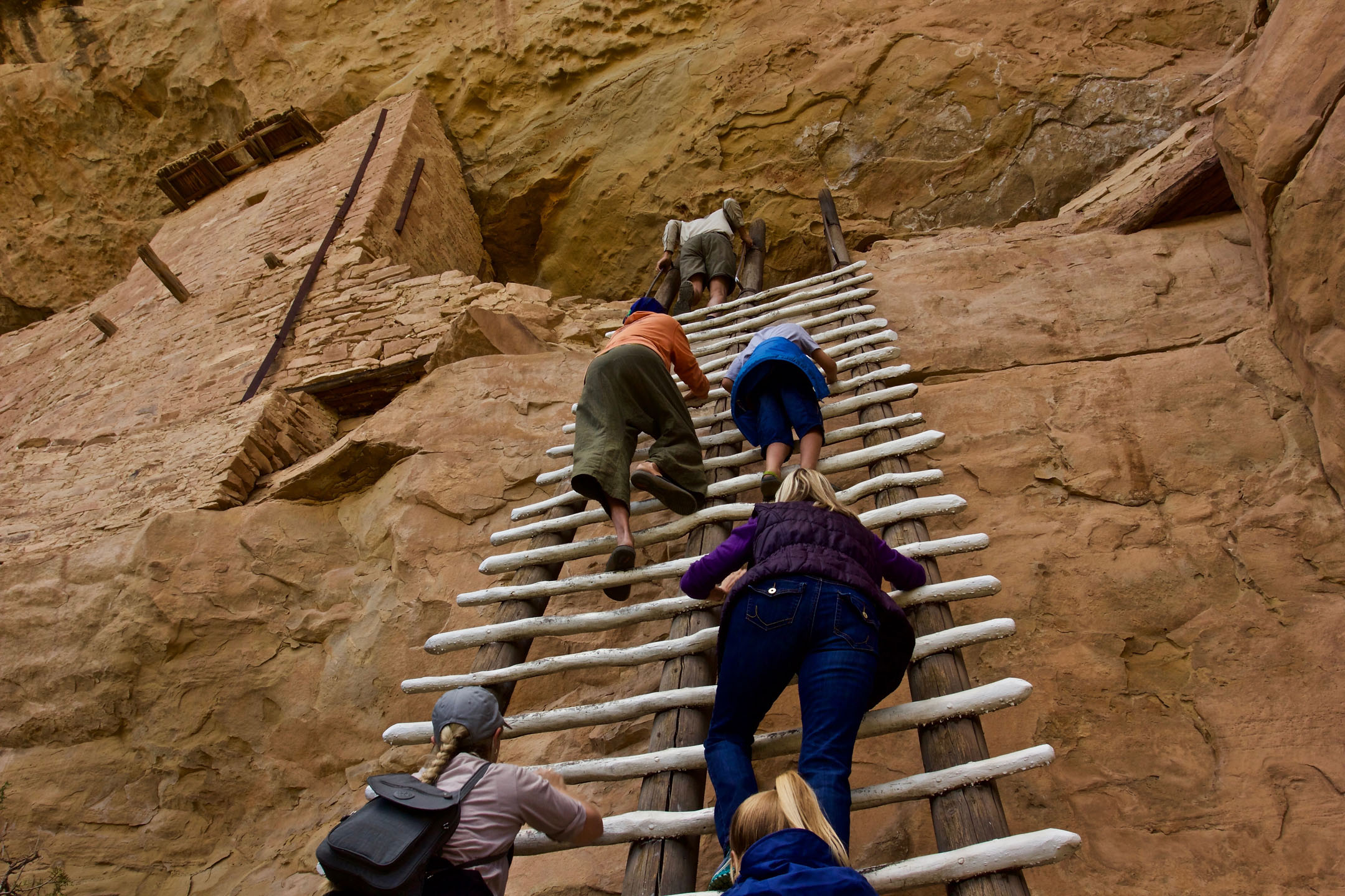 Mesa_Verde-Climbing Anasazi Ruins_745103020 Mesa Verde Climbing Anasazi Ruins
