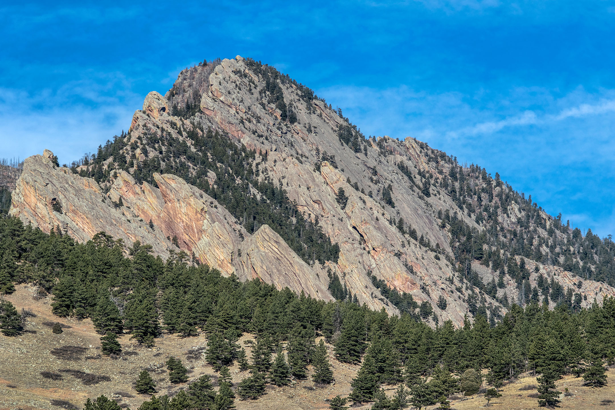 Rocky Mountain View Of The Flatirons