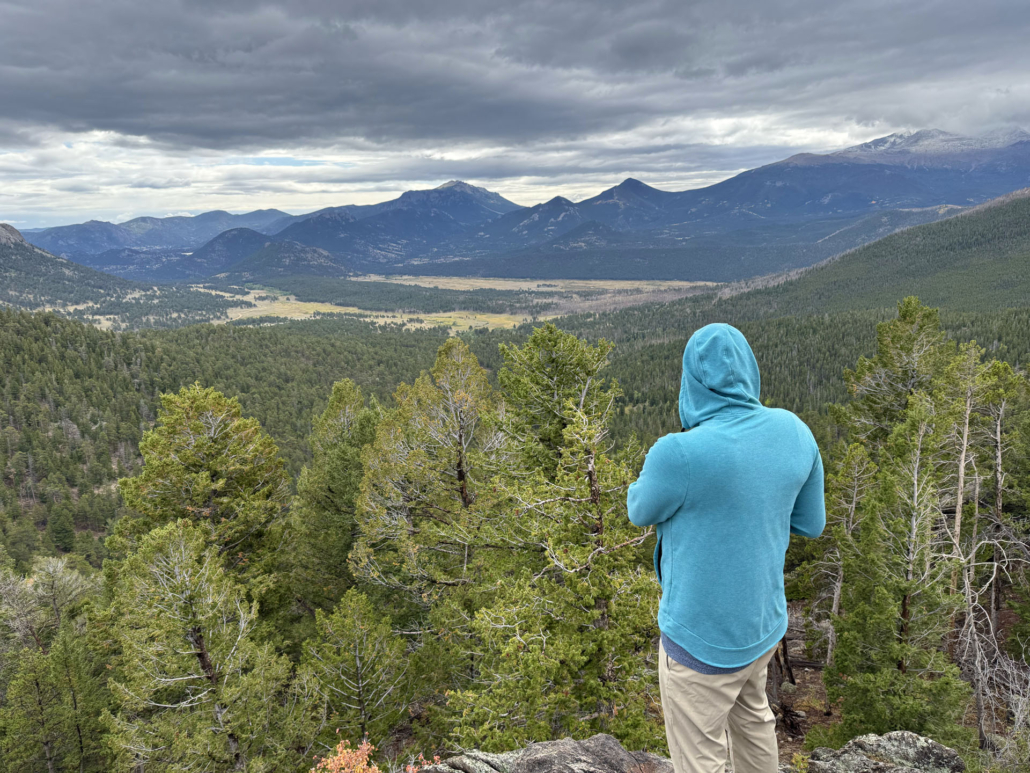 Rocky_Mountain-guest-overlooking-valley-towards-estes-park Rocky Mountain Guest Overlooking Valley Towards Estes Park
