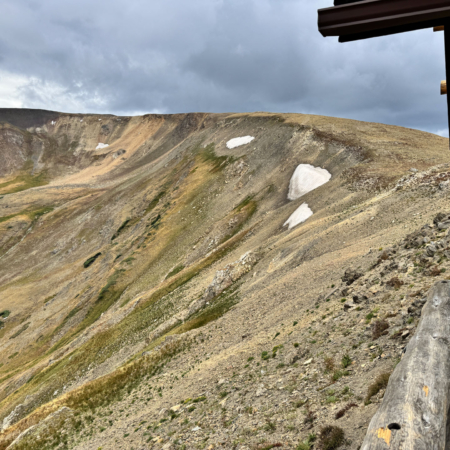 Rocky Mountain Small Pockets Glacier Snow