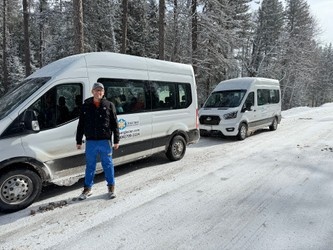 Two transit vans Two Transit Vans