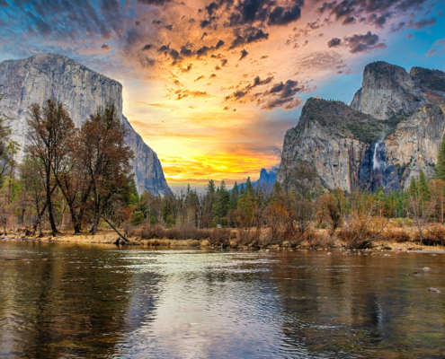 Yosemite Valley Sunset