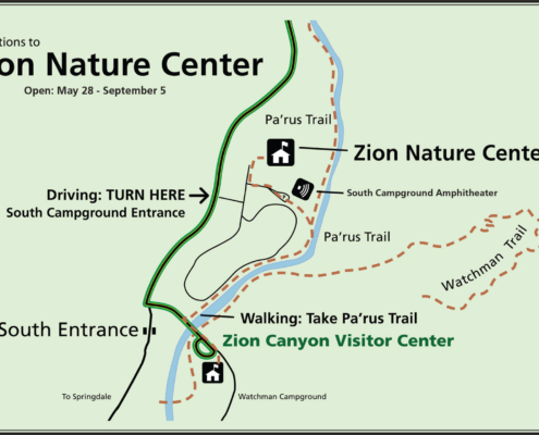 Zion Nature Center Map