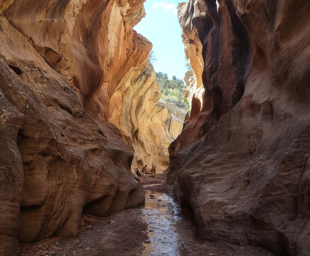allwaysadventure-exploring-narrow-slot-canyon-with Allwaysadventure Exploring Narrow Slot Canyon With