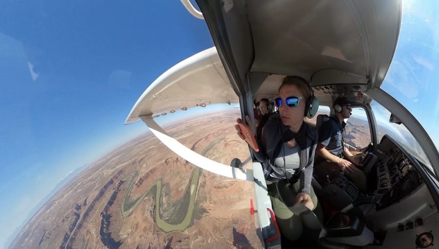 National Park Plane Tour — Canyonlands Canyonlandsbynight Canyonlands Plane Tour Cockpit View