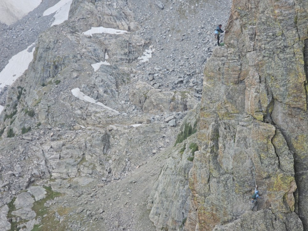 coclimbing-two-climbers-tackling-a-vertical Coclimbing Two Climbers Tackling A Vertical