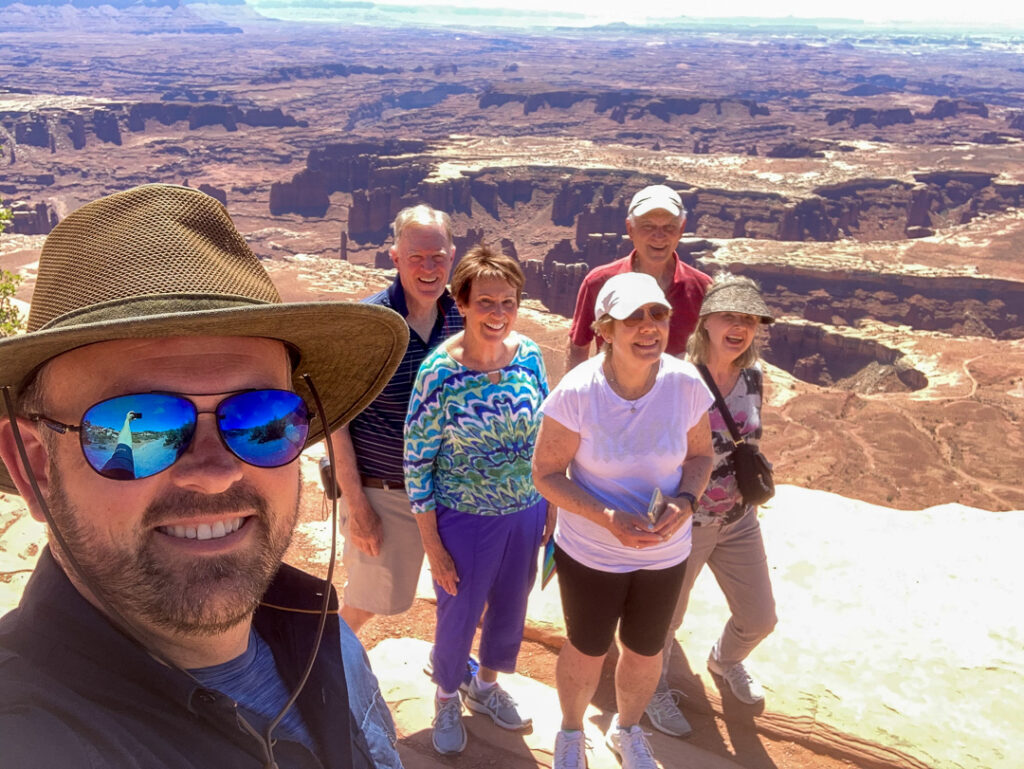 3 Day Arches, Canyonlands & Goblin Valley Tour — Arches; Canyonlands Desertsolitude Group Photo Canyonlands View