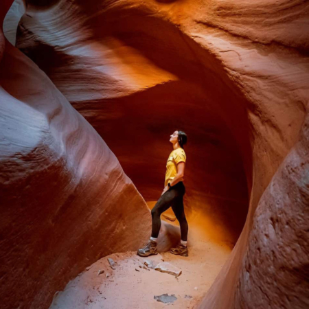 Eastzionadventures Exploring A Narrow Slot Canyon