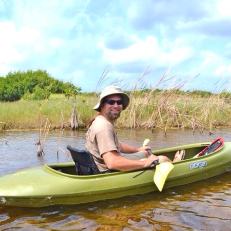 Evergladesadventuretours Kayaker Green Kayak Everglades