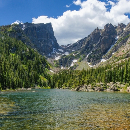 Explorerdenvertours Lake At End Of Hike In Park