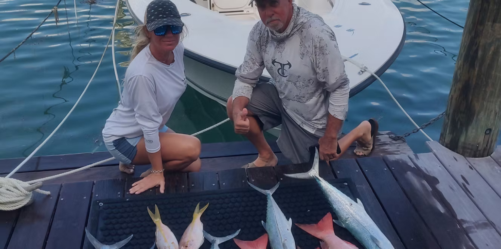 floridastraitssportfishing-with-fish-on-the-dock Floridastraitssportfishing With Fish On The Dock