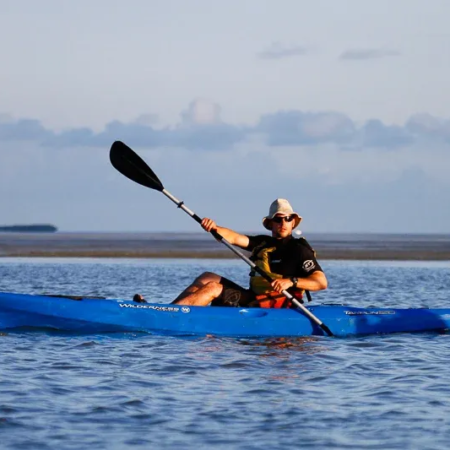 Gck Kayaker Blue Kayak Everglades