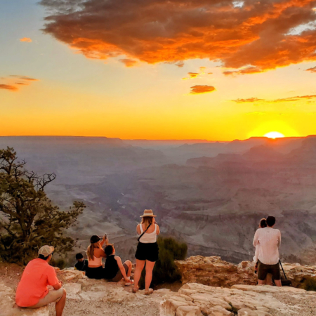 Gctouring Group Watching The Sunset