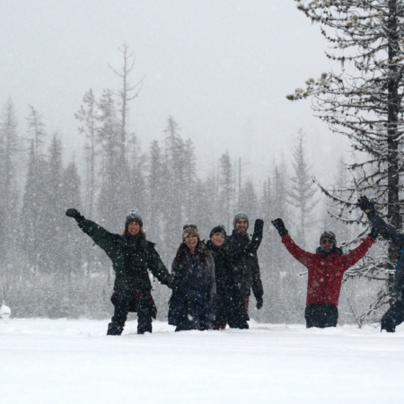 Glacieradventureguides Snowshoeing Group Glacier Park