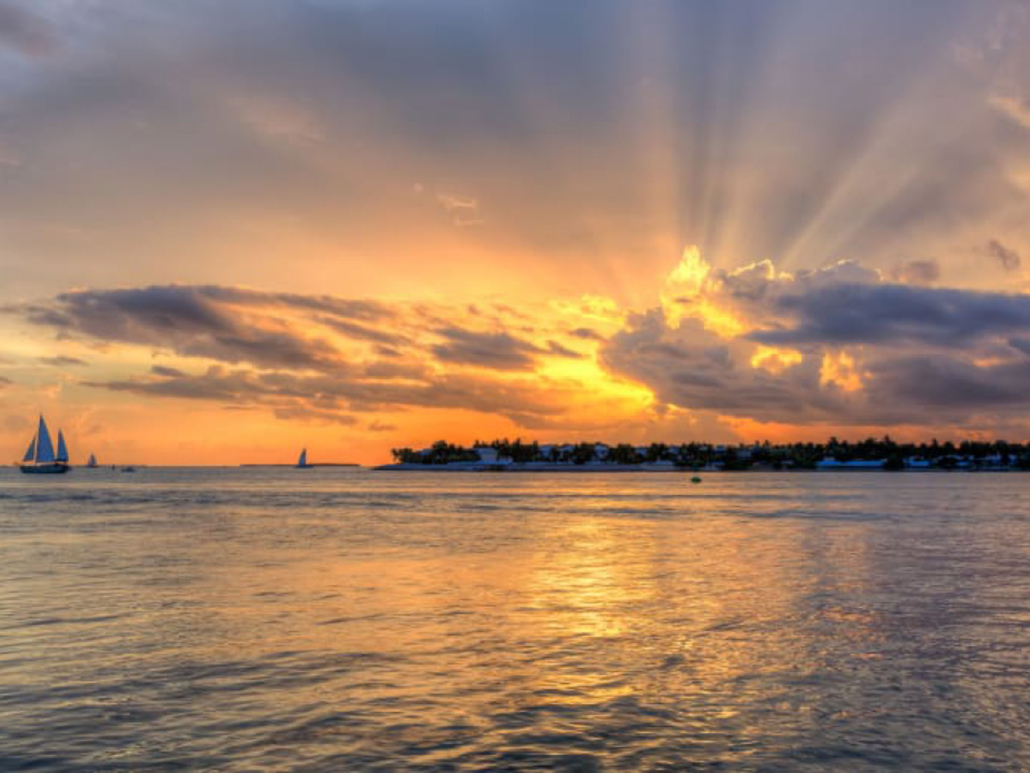 goodtimeskeywest_sunset-over-dry-tortugas-water Goodtimeskeywest Sunset Over Dry Tortugas Water