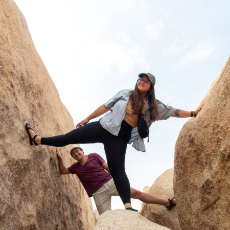 Goodtripadventures California Climbers In A Rocky Landscape