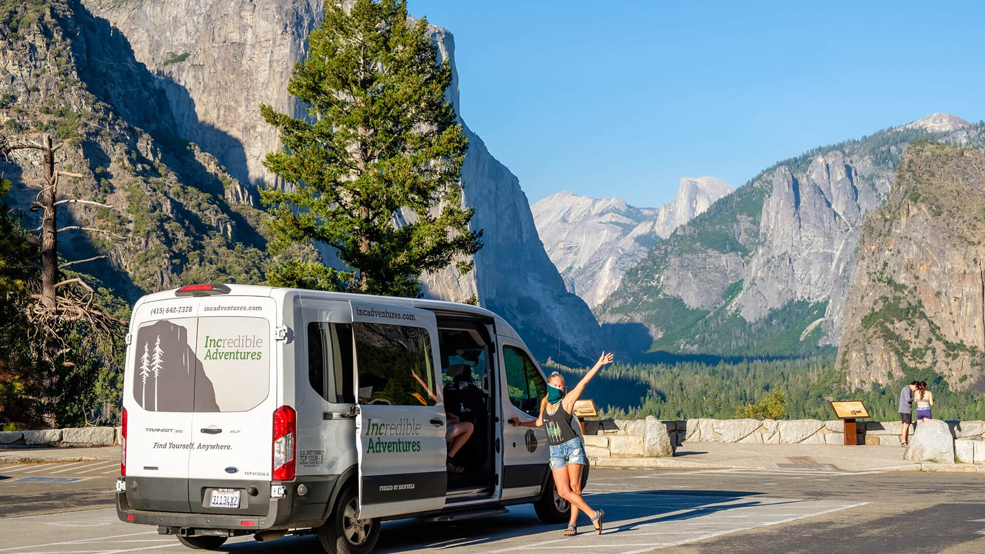 Incredibleadventures Yosemite Tour Van Mountains