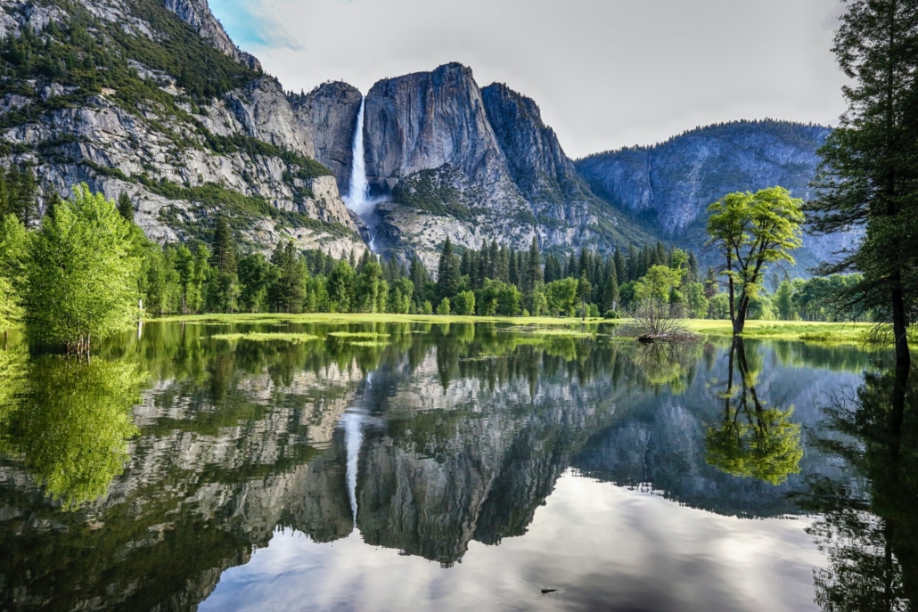 Yosemite and Giant Sequoias Day Tour from San Francisco — Yosemite Incredibleadventures Yosemite Waterfall Reflection Trees