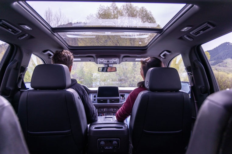 two, people, inside, a, car, looking, out Jacksonholewildlifesafaris Two People Inside A Car