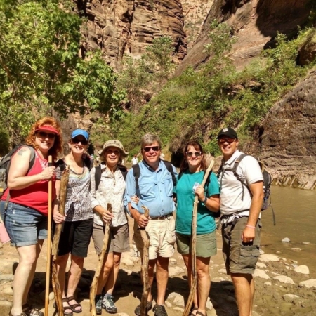 Kanabtourcompany Narrows Hikers