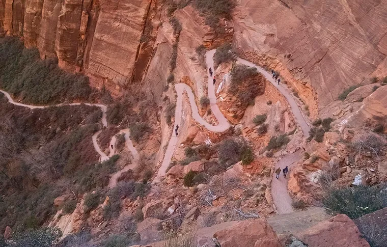 kanabtourcompany-winding-trail-up-zion Kanabtourcompany Winding Trail Up Zion