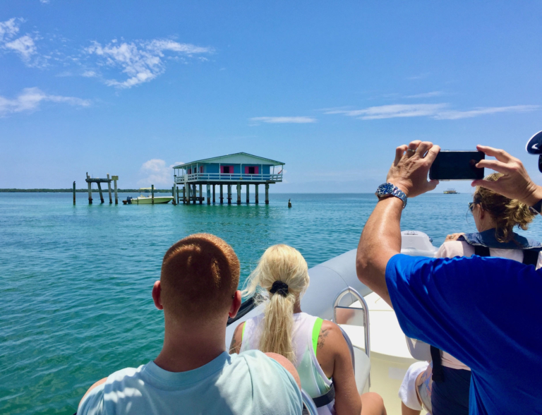 oceanforceadventures-Excellent Stiltsville with People 2022 copy Oceanforceadventures Excellent Stiltsville With People Copy
