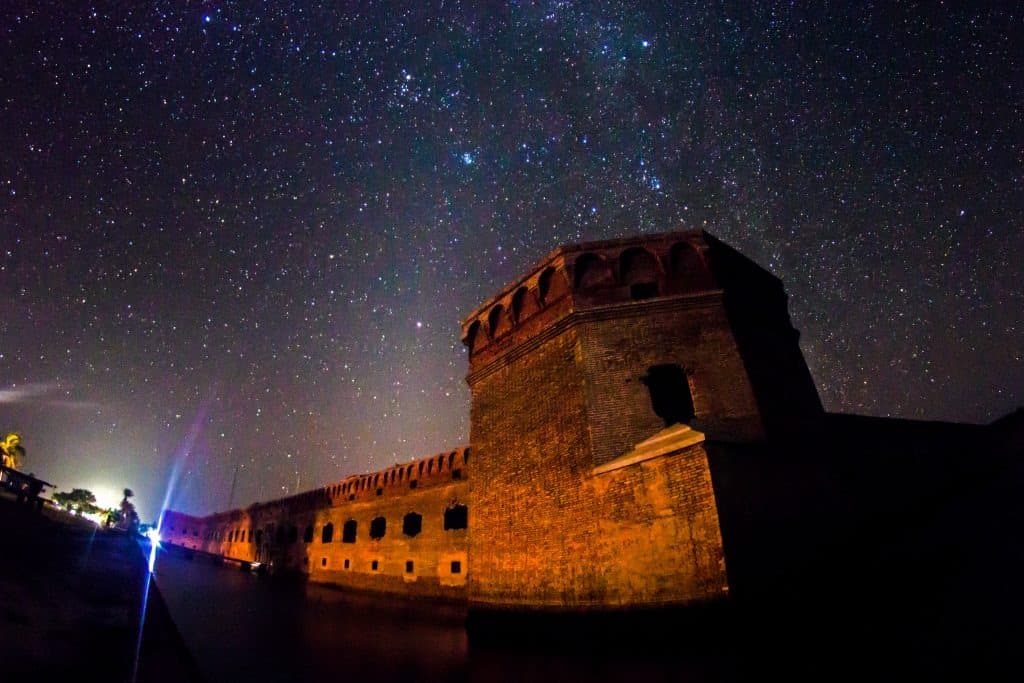 Dry Tortugas Adventure — Dry Tortugas Restlessnative Fort Jefferson Night Sky