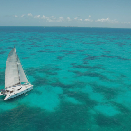 Restlessnative Sailboat Turquoise Water