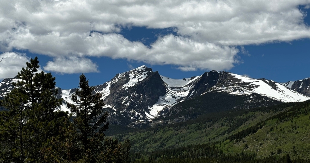 dramatic, mountain, peaks, with, scattered, clouds Rockyguides Dramatic Mountain Peaks With Scattered