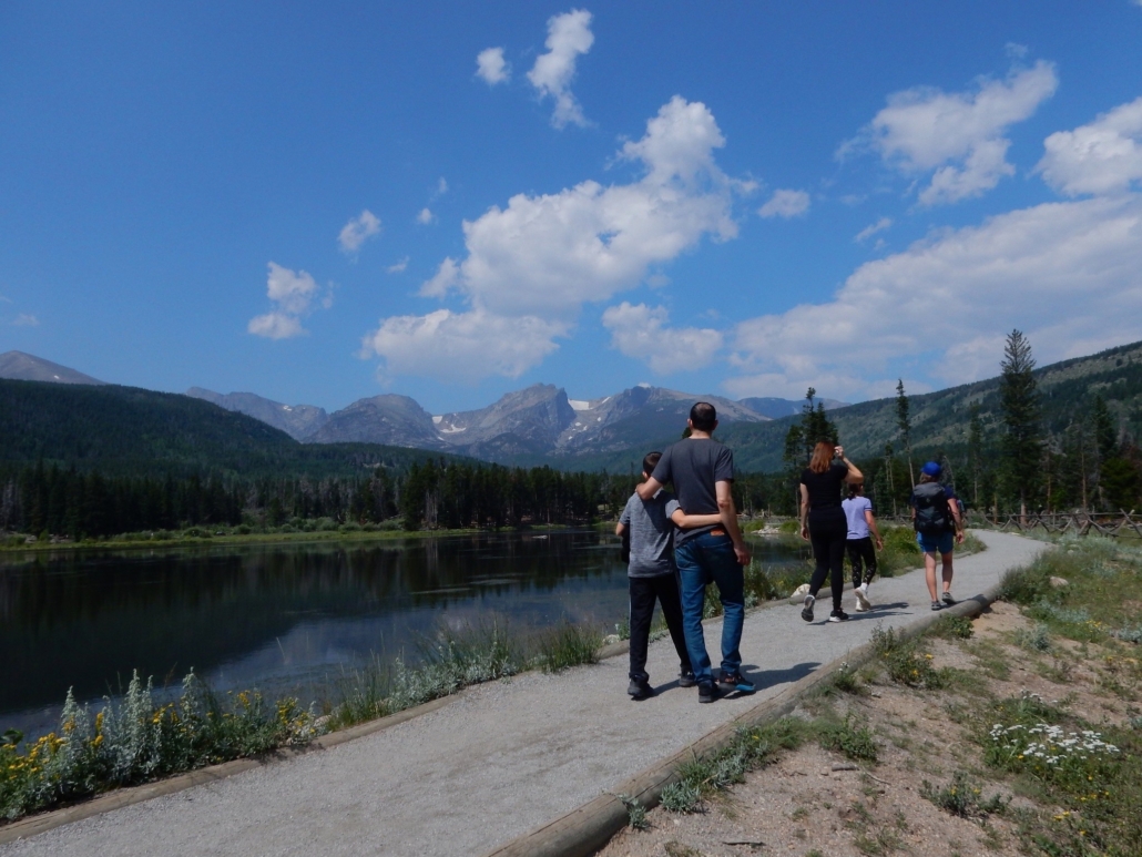 families, walking, along, a, scenic, path Rockyguides Families Walking Along A Scenic