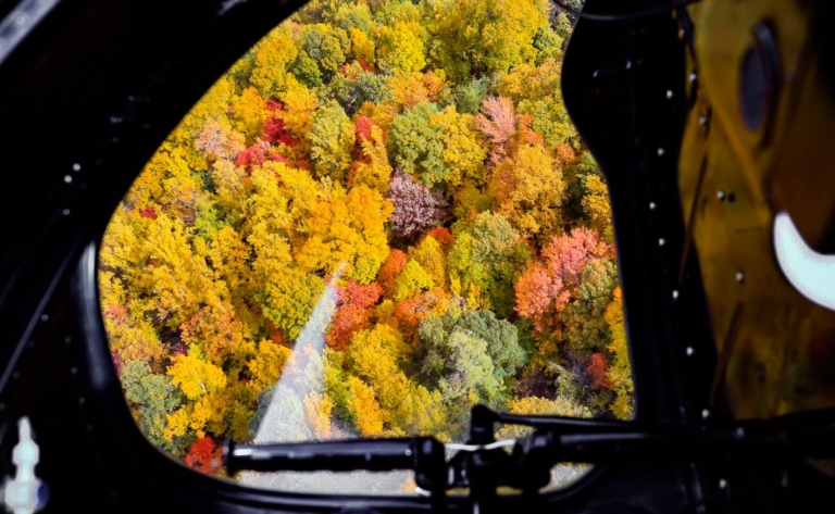 captured, from, above, the, colorful, autumn, landscape Scenichelicoptertours Captured From Above The Colorful