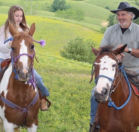 Smokymountaintrailrides Two Riders Enjoying A Scenic