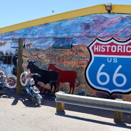 Topcanyontours Mural Depicting Route  Culture