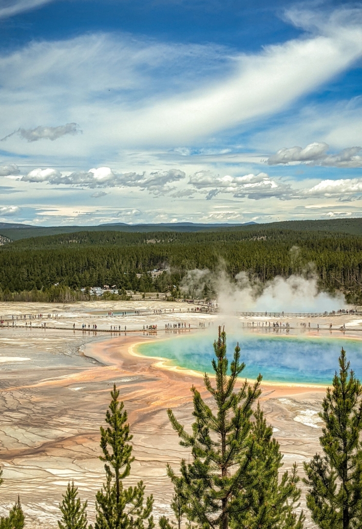 Best of Yellowstone Tour — Yellowstone Yellowstoneexposures Grand Prismatic Spring Yellowstone