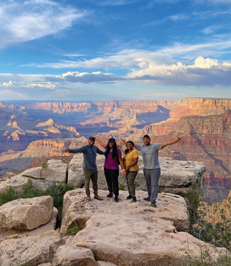 buckwildhummertours_the-signature-tour-with-hiking-hikers-grand-canyon-rocks-sunset